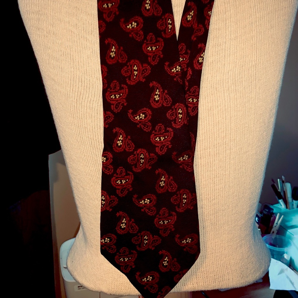 Men’s Vintage Superba Paisley Designer Tie